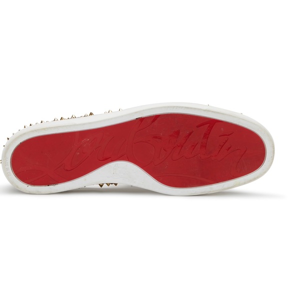 Authentic Louboutin Men’s Roller Studded Sneakers - Picture 8 of 9